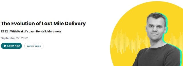 The Evolution of Last Mile Delivery (IoT For All Podcast)