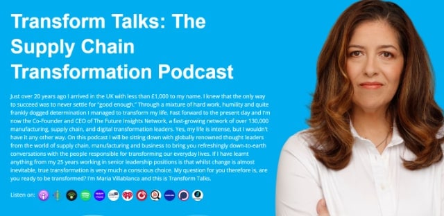 Transform Talks Podcast