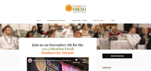 Ideation Fresh Foodservice Forum