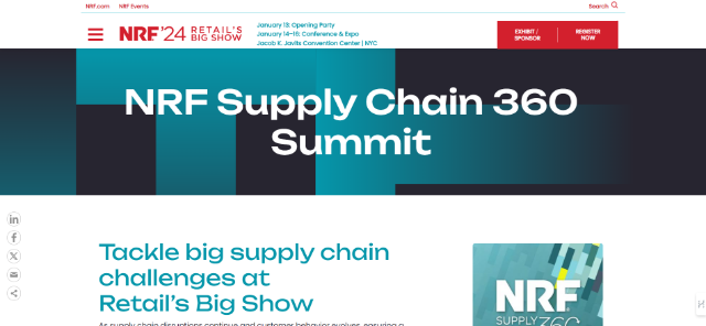 NRF Supply Chain 360 Summit